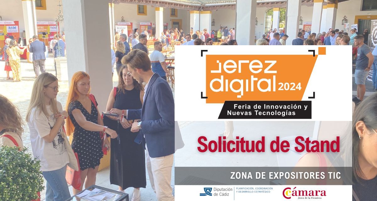 Solicitud de stand Jerez Digital 2024