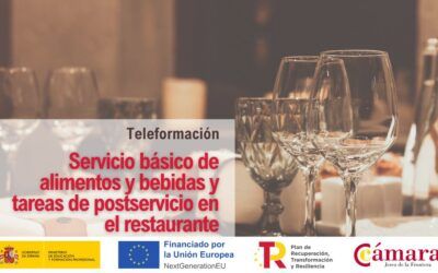 Servicio básico de alimentos y bebidas y tareas de postservicio en el restaurante