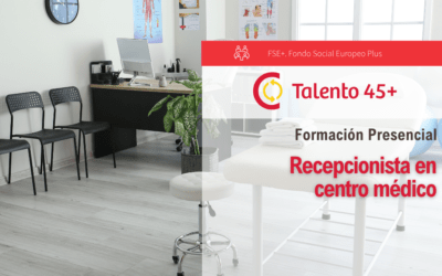 Recepcionista en centro médico