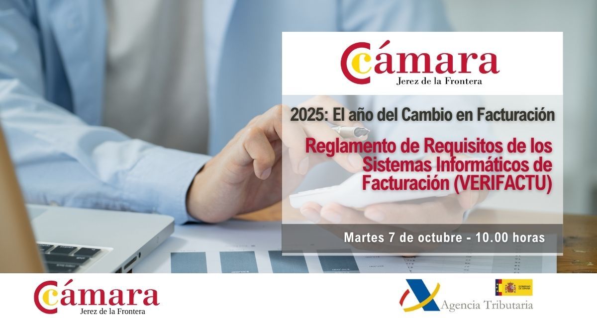 Banner Reglamento de Requisitos de los sistemas informáticos de Facturación aeat