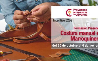Costura manual en Marroquinería