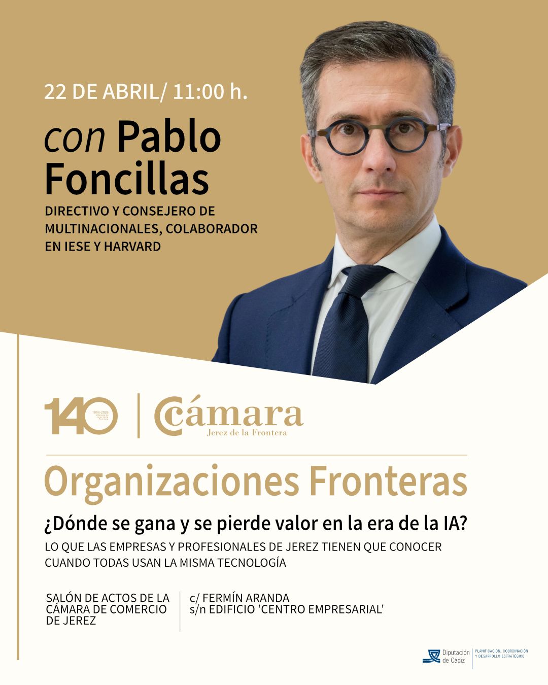 Cartel vertical Pablo Foncilla