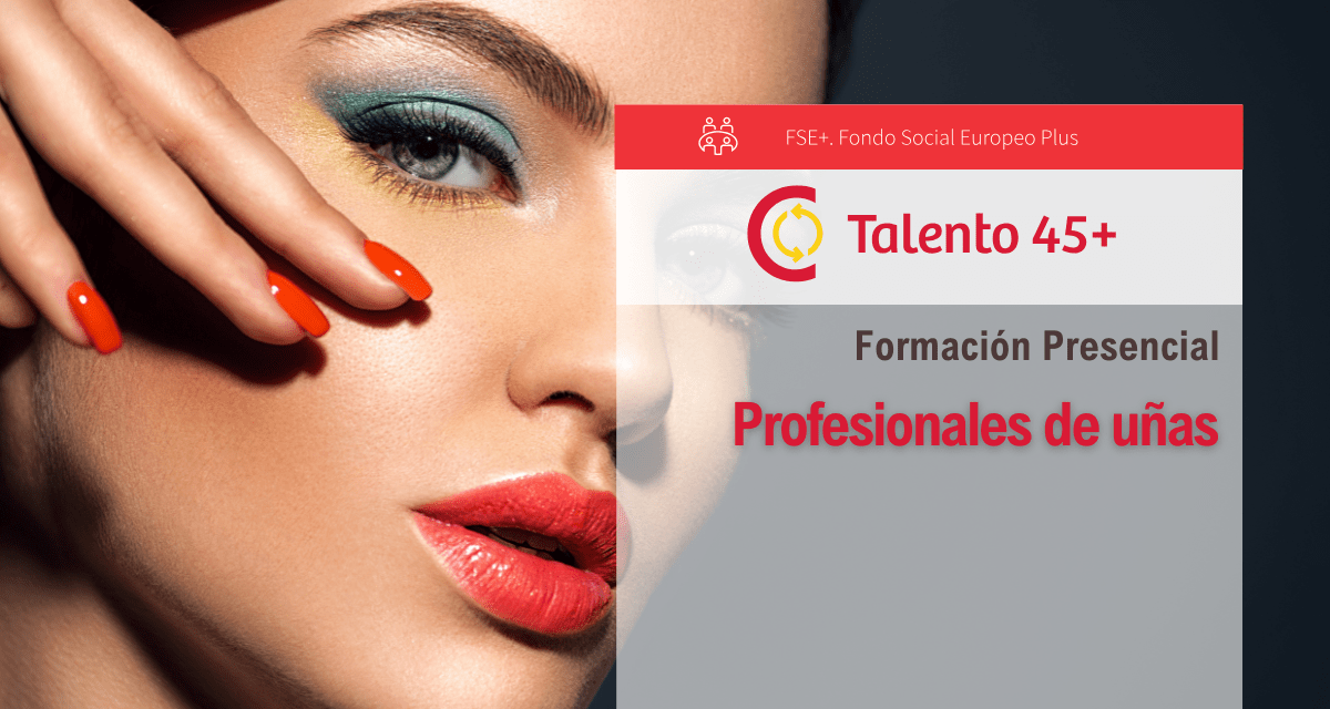 Talento + 45 - Banner Maquillaje profesional y tecnica de uñas