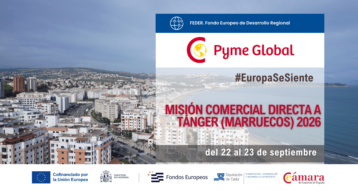Misión comercial directa a Tánger (Marruecos) 2026